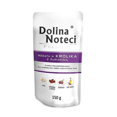 Dolina Noteci Dog Premium Rich In - Kanína með trönuberjum 150 g