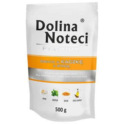 Dolina Noteci Dog Premium Rich In - Önd með Graskeri 500 g