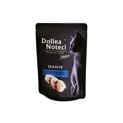 Dolina Noteci Cat Premium - Þorskur & Sardína fyrir Kettlinga 85g