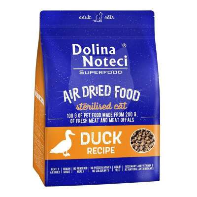 Dolina Noteci Kattafóður Superfood  Sterilized - Önd 1Kg