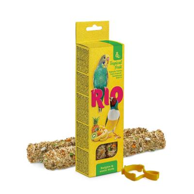 Rio Sticks For Budgies With Tropical Fruit 2X40G