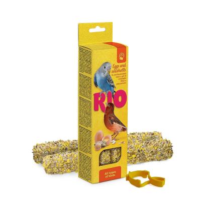 Rio Sticks Eggs And Seashells 2X40G
