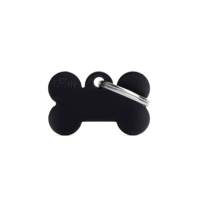 Small Bone Aluminum Black