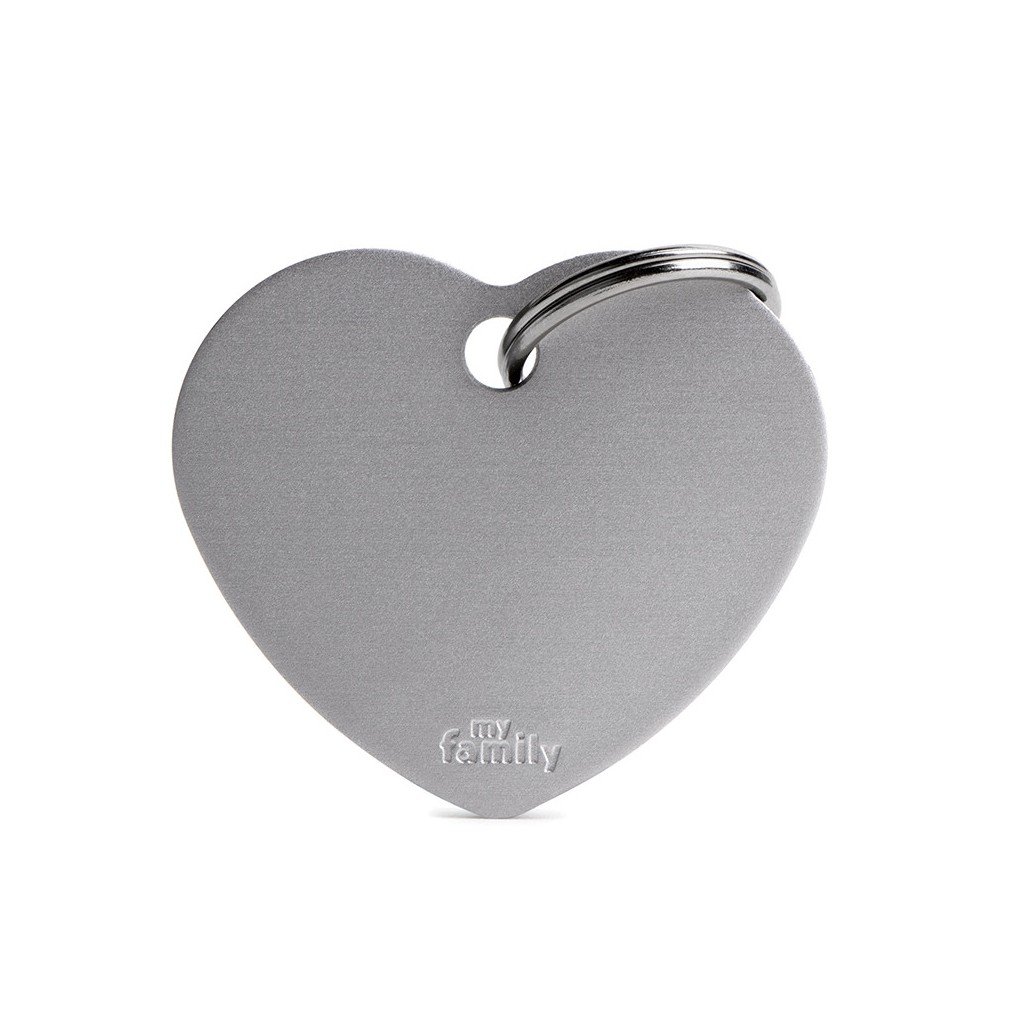 MFB67|10000 Big Heart Aluminum Grey