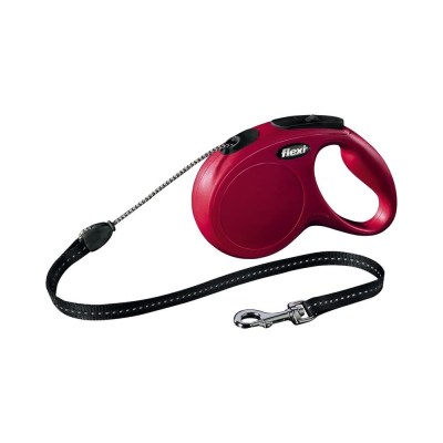 Flexi Classis M Cord 5m Rauður