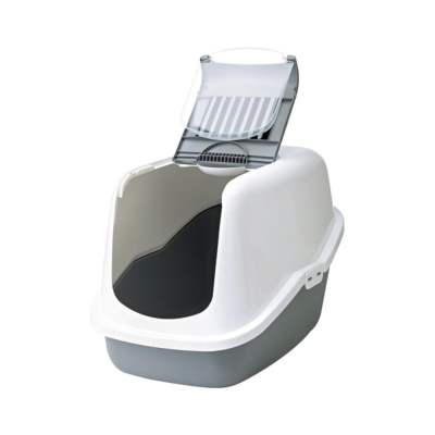 Kattaklósett Nestor Wh/grey 56cm