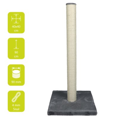 Klórustaur High Post 90cm grár