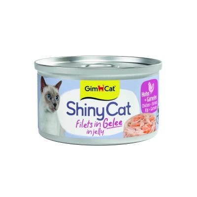 Shinycat Jelly - Chicken + Shrimps 70g