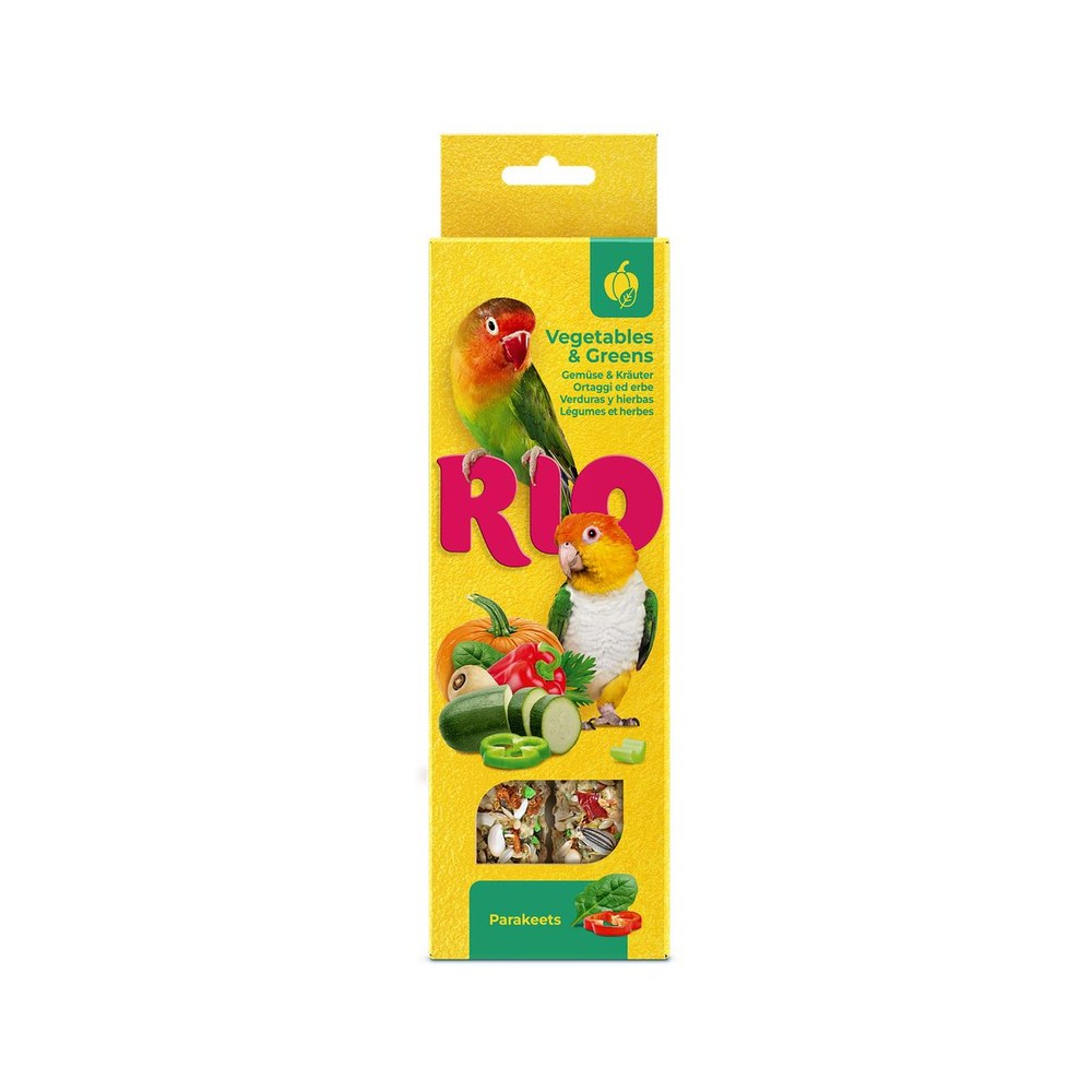 MB22320 RIO Sticks for parakeets with vegetables and greens 2x75g